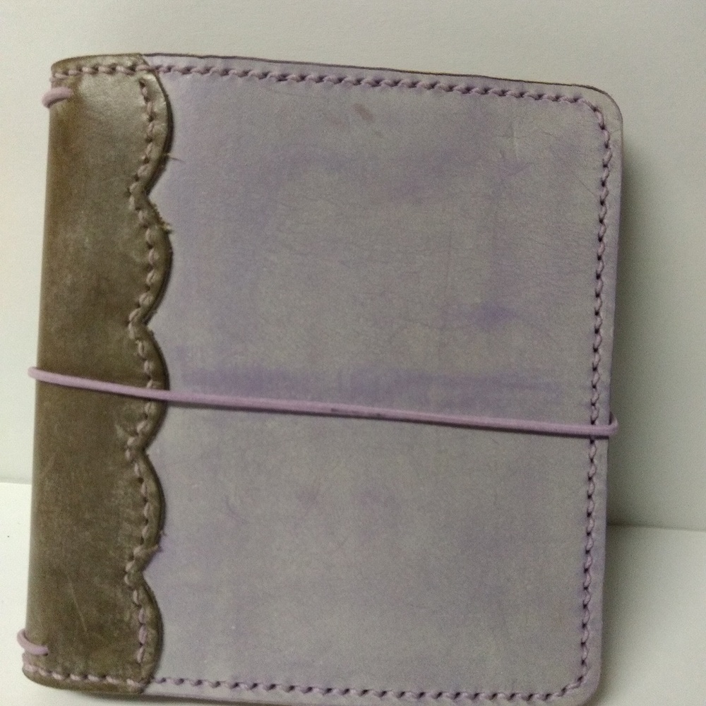 TN lavender & grey passport extra wide PelleStudio